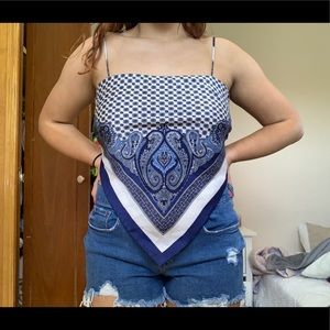 Summer bandana top